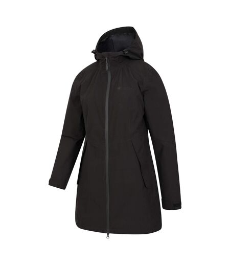 Veste Imperméable Hilltop Femme Noir Vif Mountain Warehouse