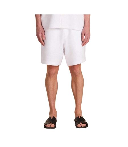 Short Homme Blanc Prevu