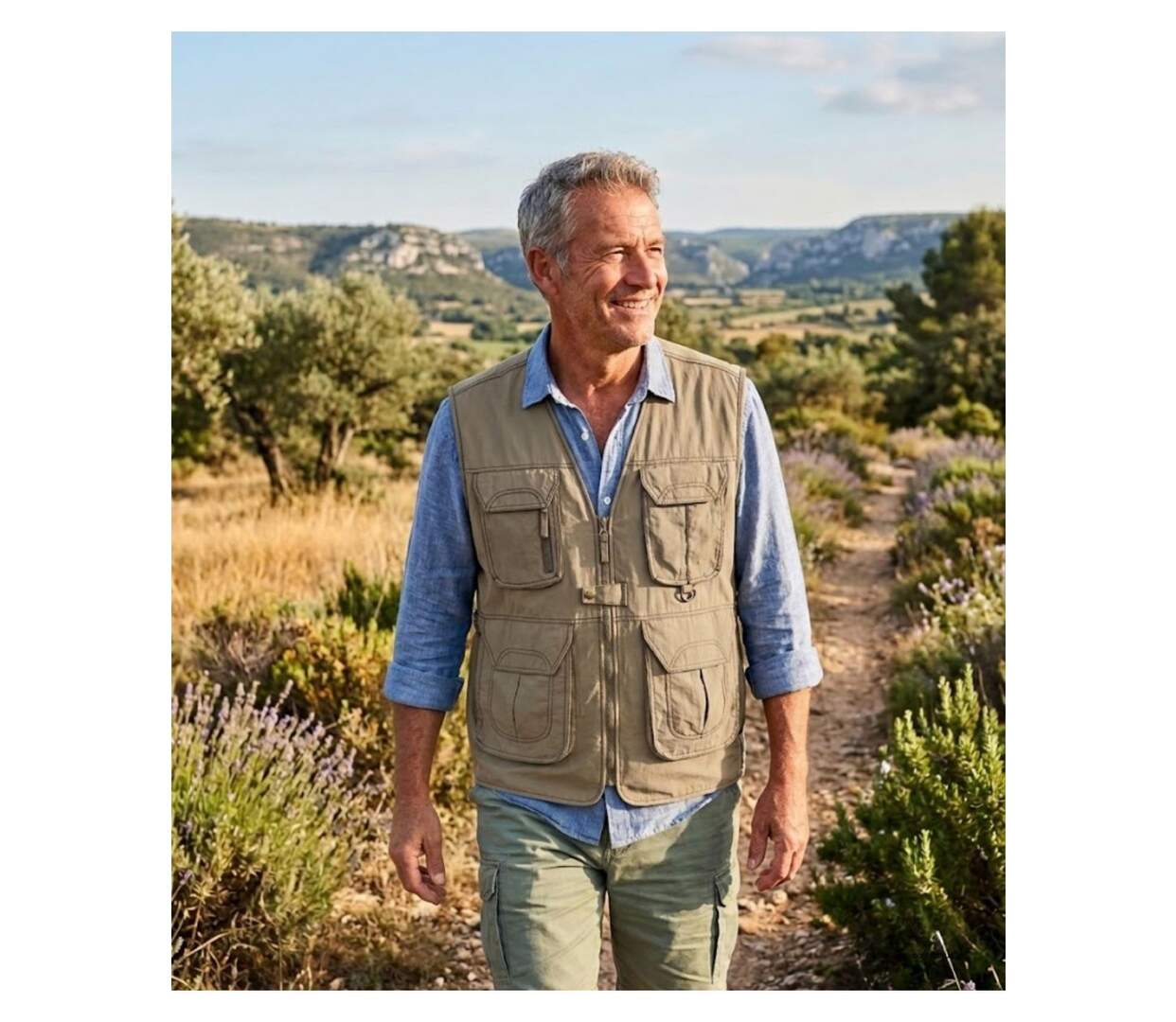 Gilet sans manches rando TREK1-3