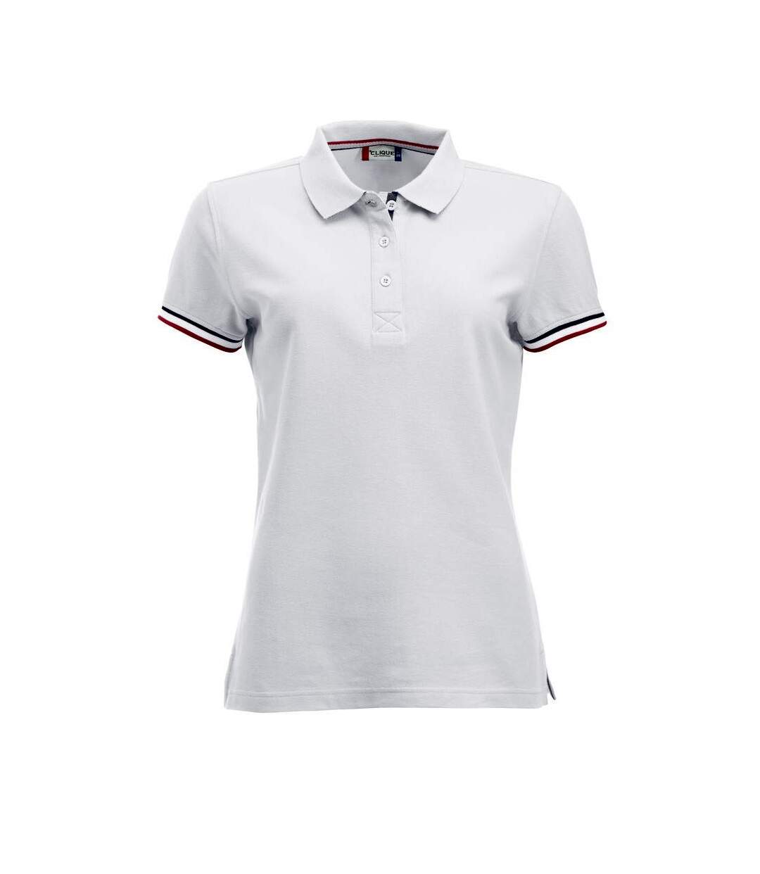 Polo newton femme blanc Clique-1