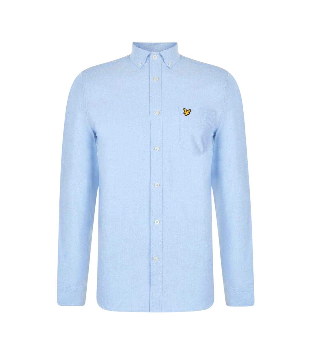 Mens Embroidered Logo Oxford Shirt Riviera Lyle & Scott-1