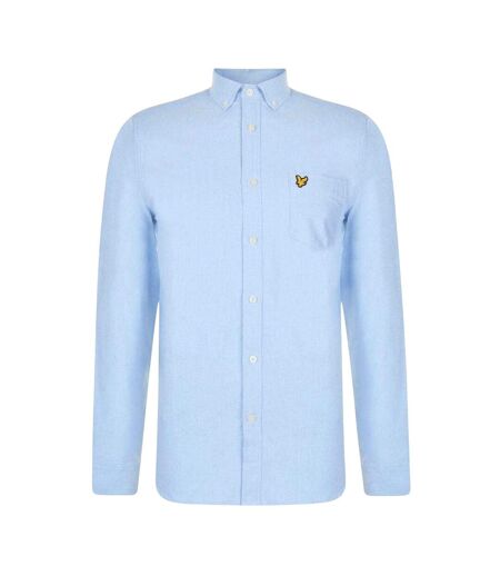 Mens Embroidered Logo Oxford Shirt Riviera Lyle & Scott