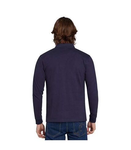 Polo homme bleu marine Raging Bull