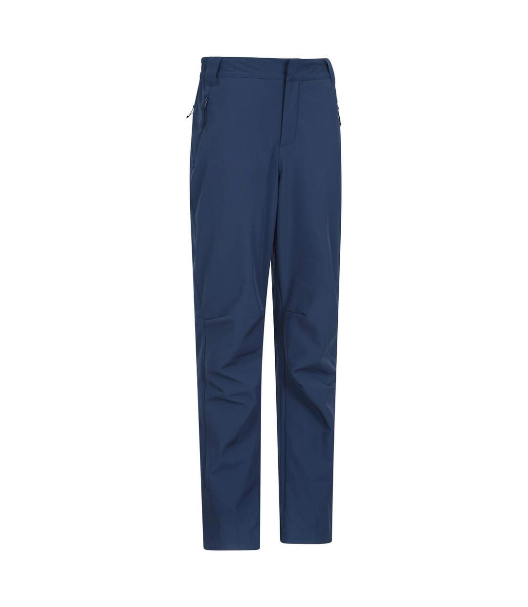 Womens/ladies eiger fleece lined stretch trousers navy Mountain Warehouse-4