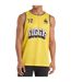 Maillot de basket homme jaune Amplified-3