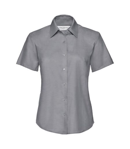 Collection Chemisier À Manches Courtes Femme Gris Argenté Russell