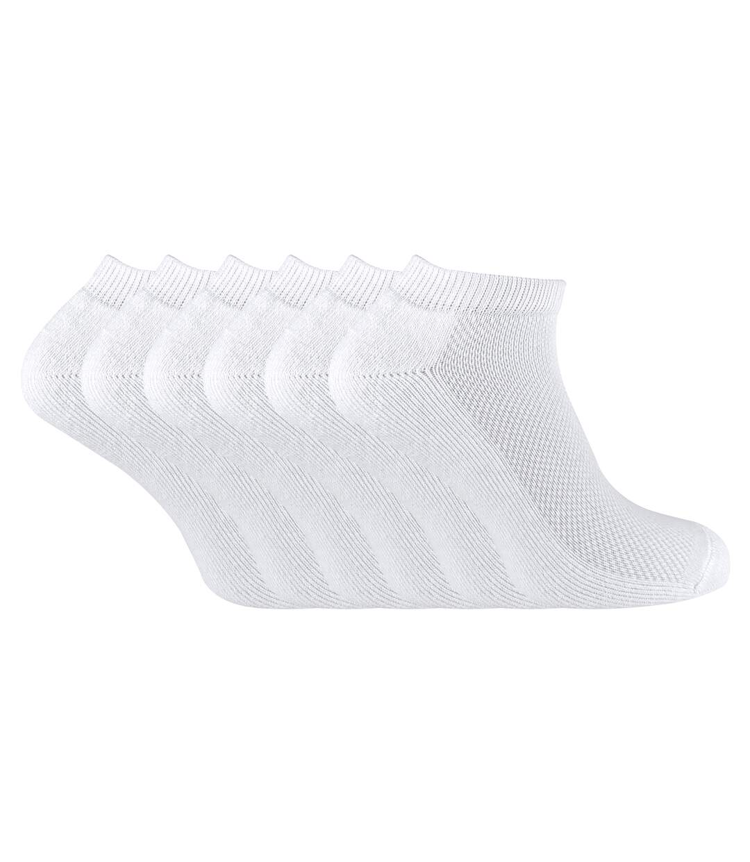 6 Paires Chaussettes de Sport Homme Bambou Basses