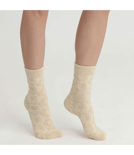 Chaussettes mi-haute coton bouclette Mode