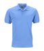 Polo homme poche poitrine - workwear - JN846 - bleu aqua