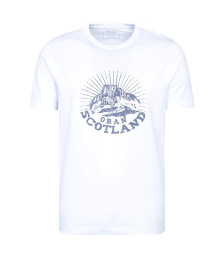 Mens oban short-sleeved t-shirt white Mountain Warehouse