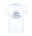 Mens oban short-sleeved t-shirt white Mountain Warehouse-1