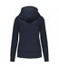 Womens/ladies Hoodie Navy Kariban-2