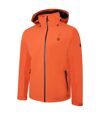 Dare 2B Mens Switch Out Recycled Waterproof Jacket (Burnt Salmon)