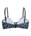 Womens/ladies Aceana Iii Polka Dot Bikini Top Navy Regatta-3