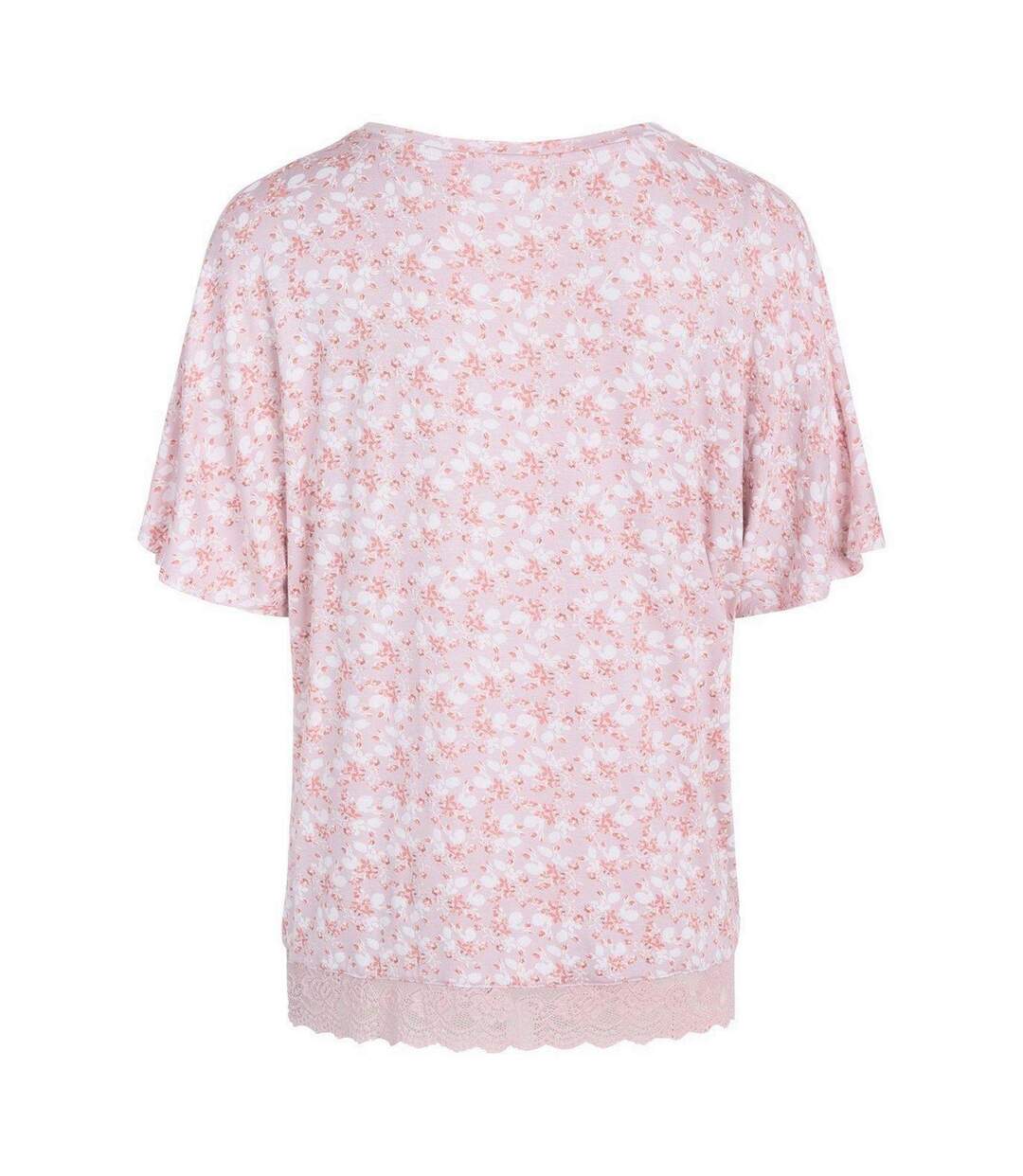 T-shirt Motif/style Fleurs Rosa Femme Vieux Rose CCDK Copenhagen-3