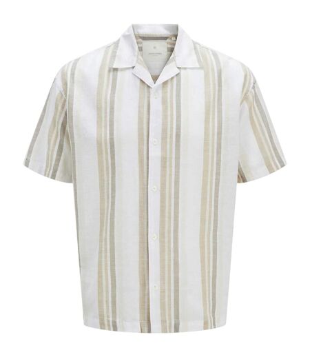 Chemise Motif/style À Rayures Homme Travertin Jack And Jones