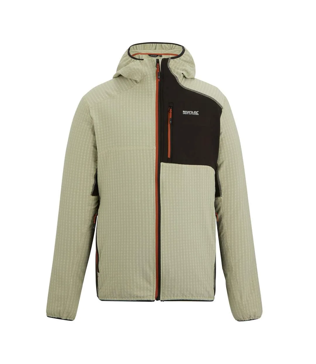 Veste Polaire Alven Homme Blanc Cassé Noir Regatta-2