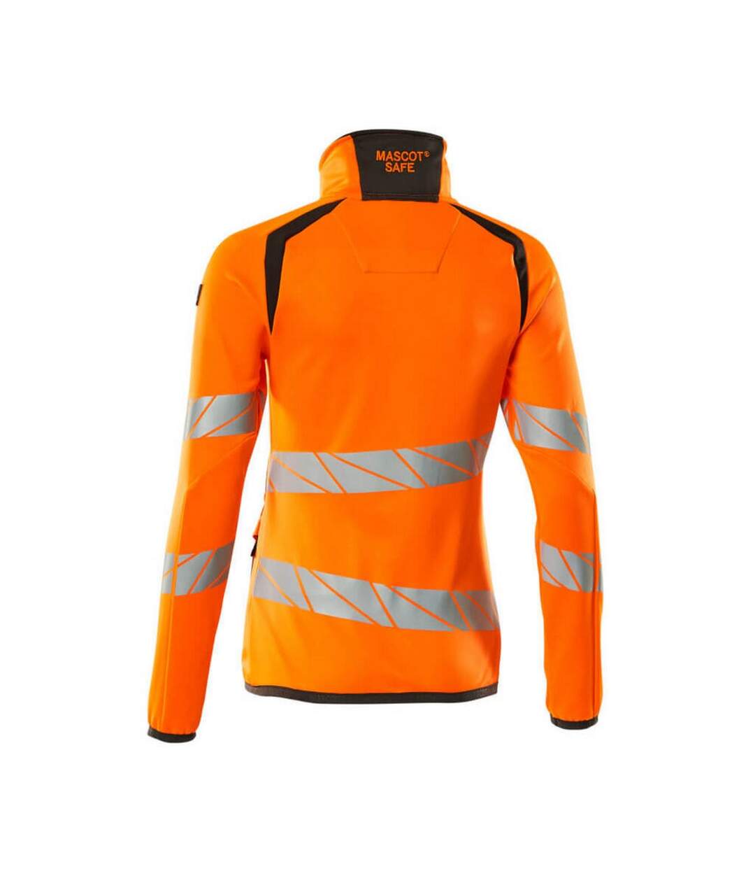 Veste Polaire Accelerate Safe Femme Orange Fluo Anthracite Foncé Mascot-2