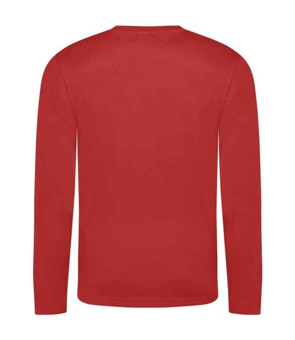 T-shirt homme rouge feu AWDis Cool