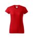 T-shirt Basic Femme Rouge Adler-1