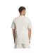 T-shirt Motif/style Logo Arqué Homme Blanc Cassé Adidas-3