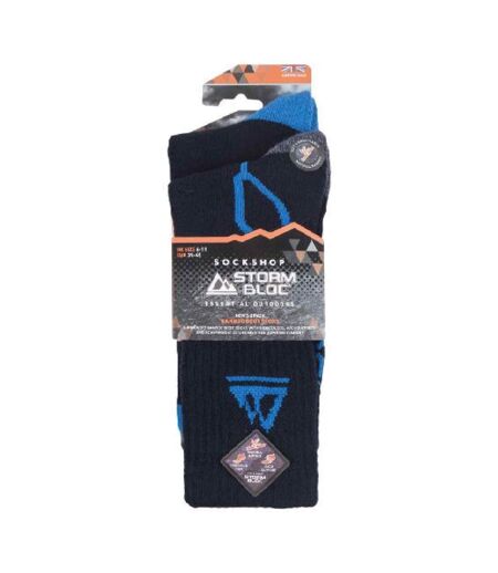 2 Paires Chaussettes de Randonnée Homme Bambou Été