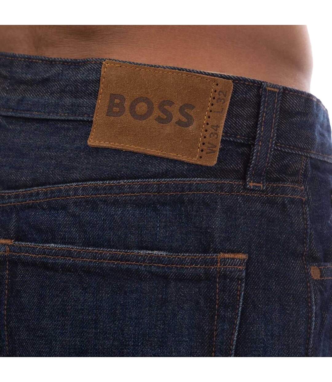Jean Homme Bleu Marine Boss-3