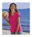 T-shirt femme rose Atlas For Women-3