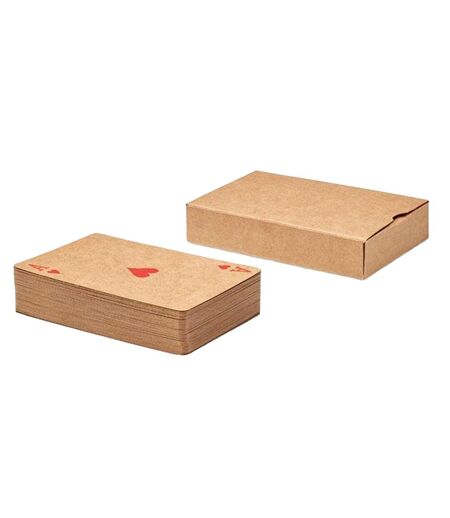 Aruba + recycled paper playing card deck one size beige MidOcean
