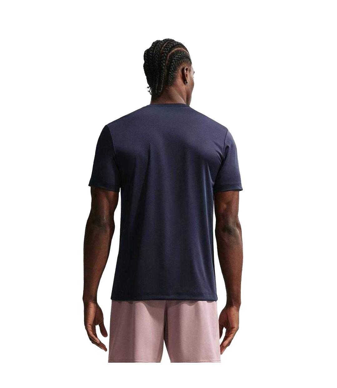 Mens Swoosh Flex Performance T-shirt Navy Nike-2