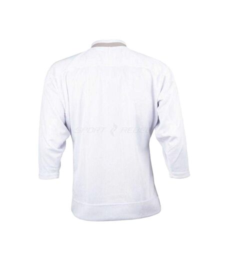 Maillot De Gardien De But Hockey Mohawk Homme Blanc Sportrebel