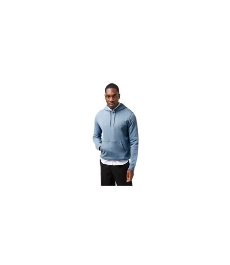 Mens Wetalk Pullover Hoodie Light Blue Boss