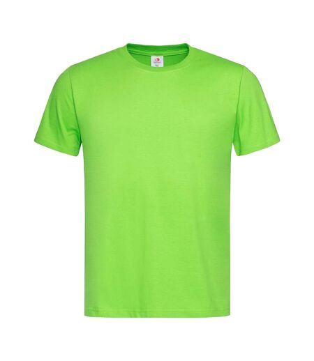 T-shirt Classique Homme Vert Clair Stedman