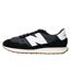Mens 237 Retro Suede Trainers Black Grey New Balance-2