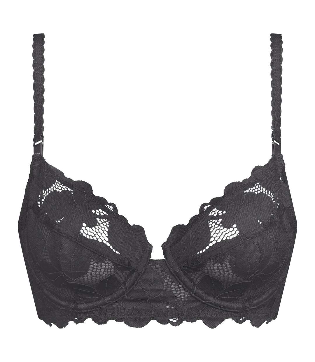 Soutien-gorge emboîtant en dentelle fleurie Dim Lacy-3