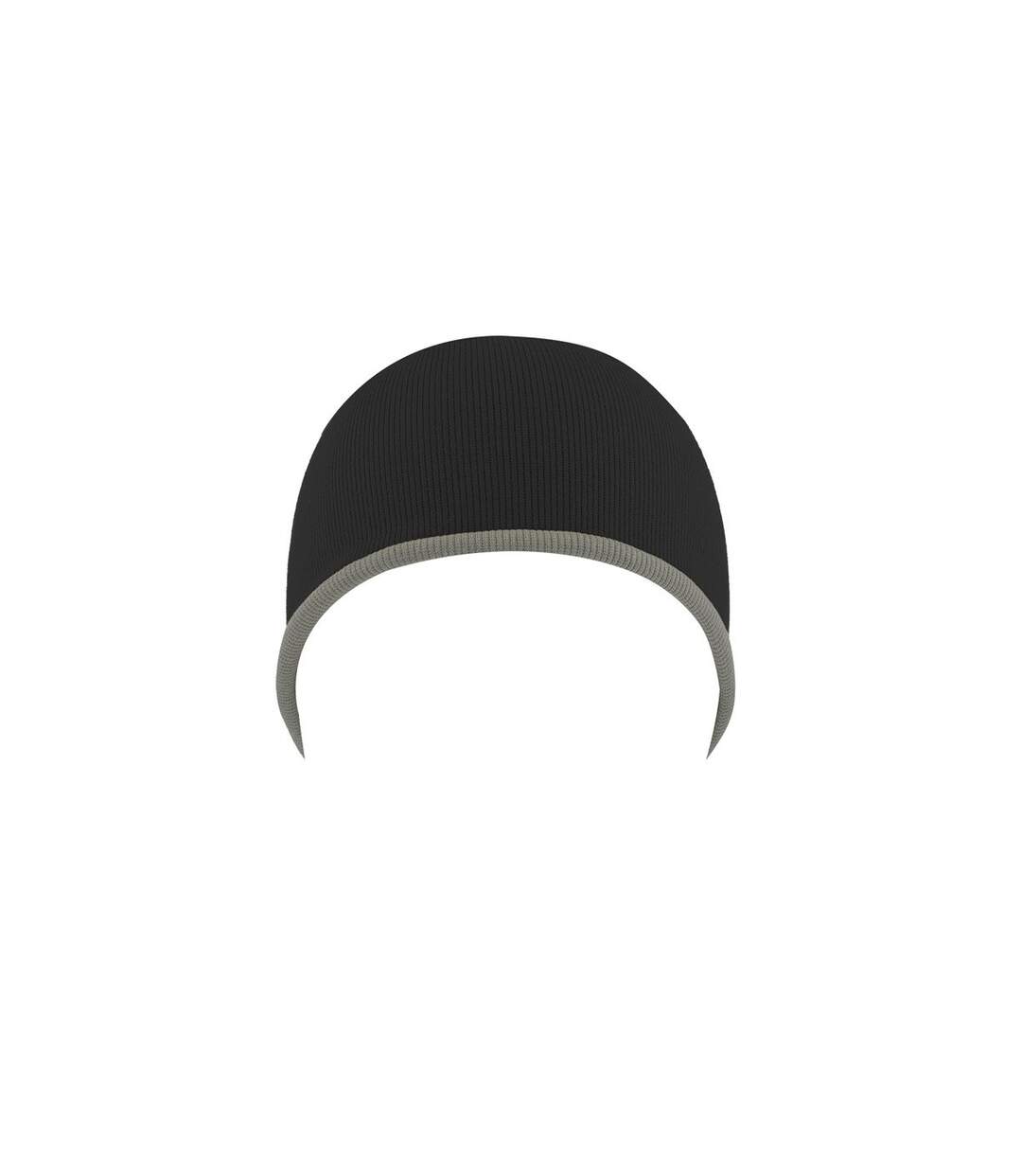 Atlantis Extreme Reversible Jersey Slouch Beanie (Black/Grey) - UTAB178-4