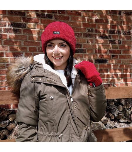 Ladies Outdoor Chenille 3M Fleece Lined Thinsulate Winter Gloves