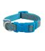 Patterned collection paw print reflective dog collar 30cm 50cm blue Ancol-1