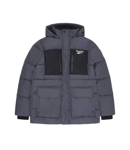 Mens Rb1577 Puffer Jacket Charcoal Reebok
