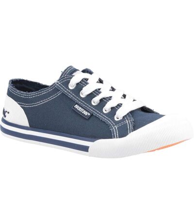 Tennis Jazzin Femme Bleu Marine Blanc Rocket Dog