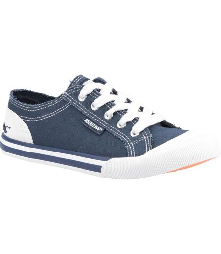 Tennis Jazzin Femme Bleu Marine Blanc Rocket Dog