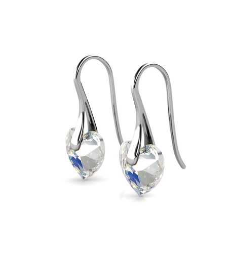 Boucles d'oreilles Crystaline Heart, Cristal d'Autriche