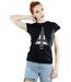 Disney Femme/Les femmes - T-shirt en coton avec arbre de Noël Frozen (Noir) - UTBI21924-2