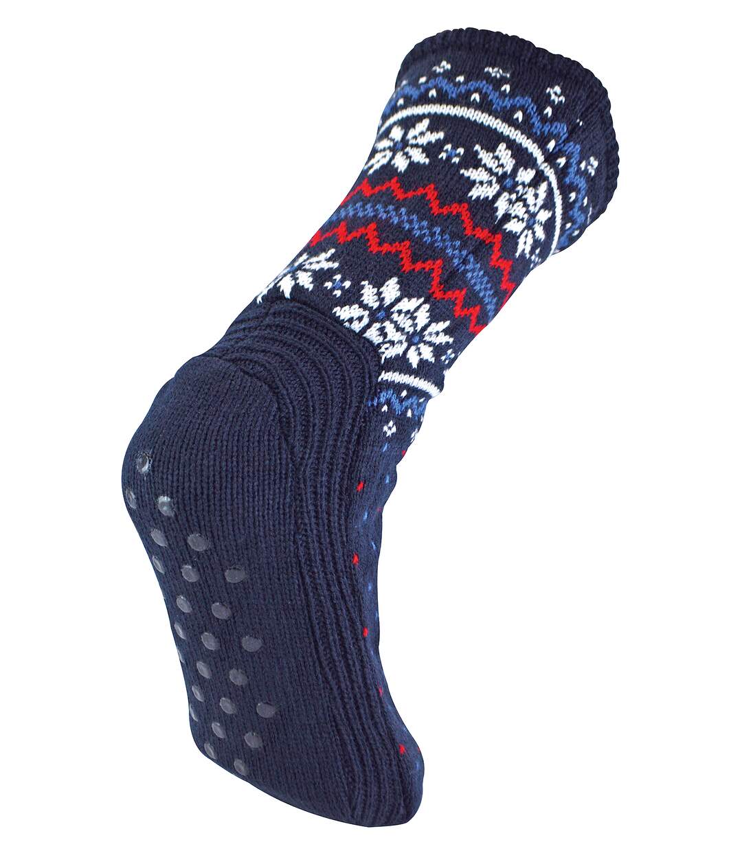 Homme Chaussettes Antidérapantes Noel | Chaudes Chaussons Pantoufles Hiver