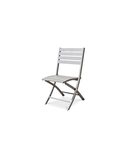 Chaise de Jardin Pliante Marius 82cm Gris