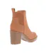 Bottines Chelsea Femme Cognac Only-2