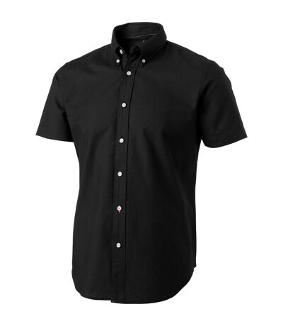 Elevate Manitoba Short Sleeve Shirt (Solid Black) - UTPF1833