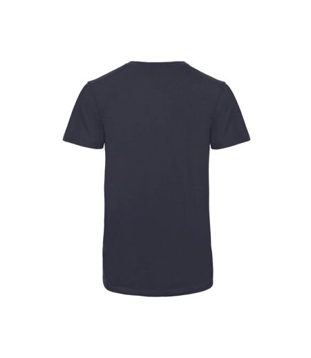 B&C Mens Inspire Slub Natural T-Shirt (Chic Navy) - UTRW9108