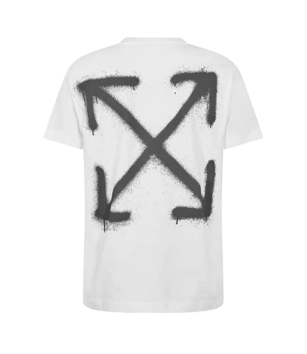 T-shirt Manches Courtes Motif/style Logo Off Homme Blanc Off White-3