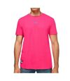 T-shirt Rose Homme Superdry Logo Brights
